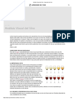 Análisis Visual Del Vino - Aprender de Vino