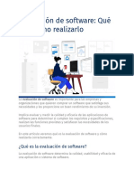 Evaluación de Software