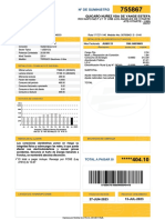 Quicaño Nuñez Vda de Yange Estefa: Importe 2 Últimos Meses Facturados Abr-23 S/ 487.83 May-23 S/ 419.10