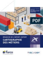 CARTOGRAPHIE Des METIERS - 2017 - Import Export