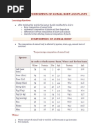 Ann 111 Principles of Animal Nutrition and Feed Technology