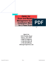 Optek Double Pass Installation Manual