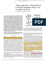 Huang2019 A Differential Game Approach To Decentralized Virus-Resistant Weight Adaptation Policy Over Complex Networks