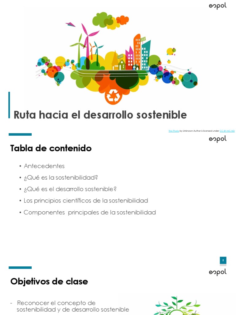 Ruta hacia el Desarrollo Sostenible | PDF | Sustentabilidad ...