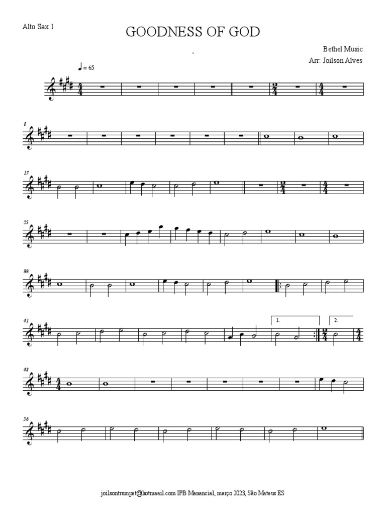 Alto Sax 1 Pdf