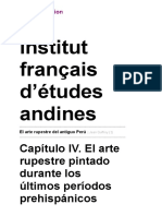 Institut Français D'études Andines: Capítulo IV. El Arte Rupestre Pintado Durante Los Últimos Períodos Prehispánicos