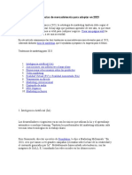 10 Tendencias de Mercadotecnia para Adoptar en 2023