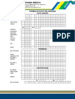 Formulir Data Pelanggan