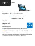 Laptop Vostro 15 5510 Manual