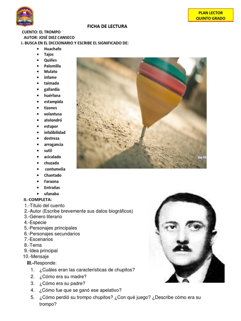 Ficha de lectura 04 el trompo 2 pdf
