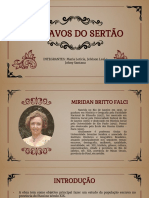 Escravos Do Sertão - Slide - Grupo 1