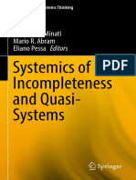 Systemics of Incompleteness and Quasi-Systems: Gianfranco Minati Mario R. Abram Eliano Pessa Editors