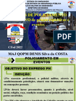 Policiamento em Eventos