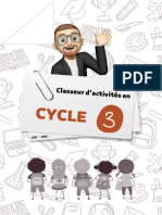 Classeur D - Activités en Cycle 3 (CM1-CM2)