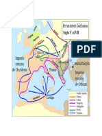 Mapa Invasiones Imp Romano