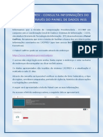 Comunicado Consulta Painel CadPrev - Ferramenta Dados INSS