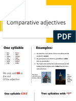 Comparative & Superlative Adjectives