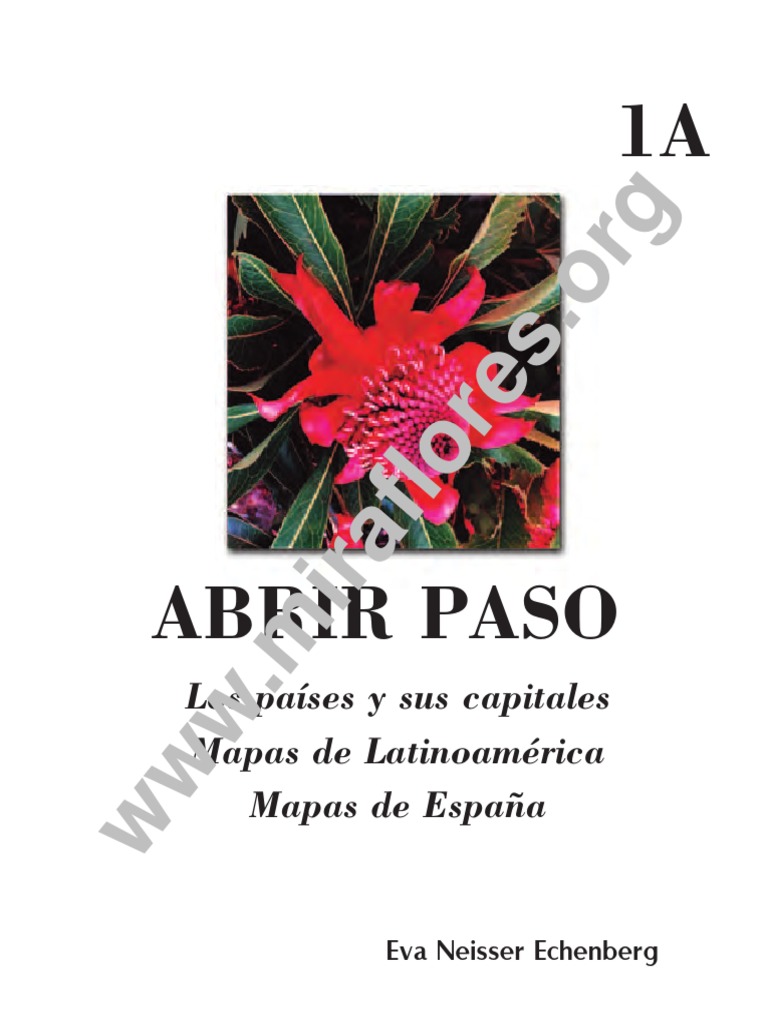 Abrir Paso 1a Latinoam y España | PDF