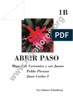 ABRIR PASO 1B CERVANTES, SOR JUANA, PICASSO