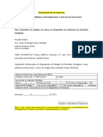 1.1 Carta Da Empresa - Carta de Início de Período de Estágio