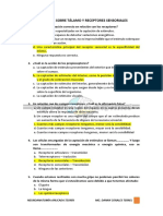 Neuroanatomia-T - Preguntas Sobre Talamo y Receptores Sensoriales