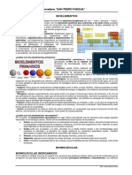 Bioelementos y Biomoleculas Inorganicas 2do