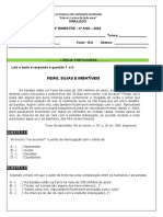 L.PSimulado - 3º Bimestre - 4 ANO - 2023