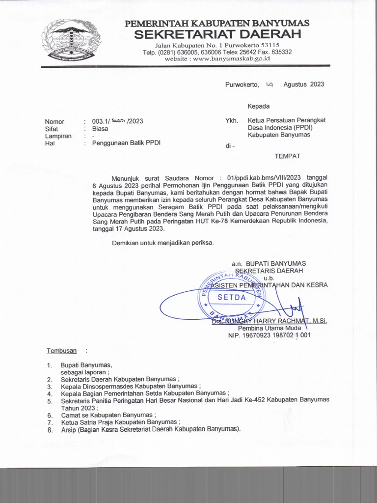 Seragam PPDI | PDF