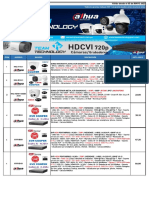 Lista de Precios Dahua Analogico Mayo