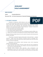 Industrial Ecology LCA