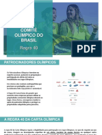 Comitê Olímpico Do Brasil - Regra 40 - 2020