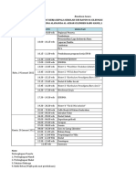 Jadwal Acara Raker SR 06 Cileungsi New