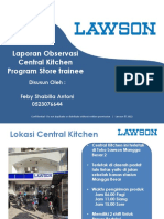 Laporan Observasi Central Kitchen Mangga Besar 2