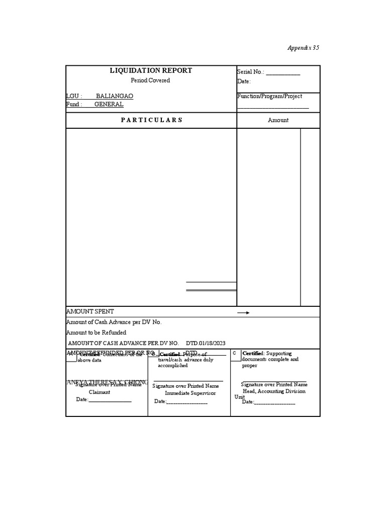 Appendix 35 - LR | PDF