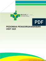 Pedoman Pengorganisasian Instalasi-Unit Gizi