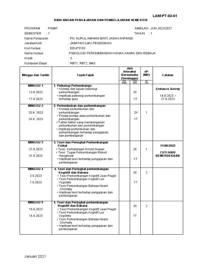 Lam-Pt-03-01 Edup3103 | PDF