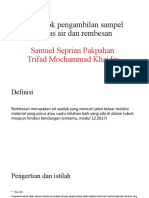 Kelompok Pengambilan Sampel Kualitas Air Dan Rembesan 1