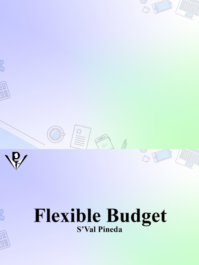 Flexible budget pdf