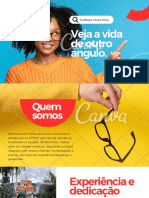 Apresentação Ótica Colorido Azul e Amarelo