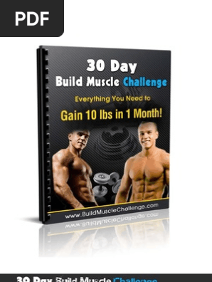 30 Day Build Muscle Challenge