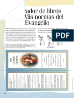 2005 10 Actividades Marcador de Libros para Mis Normas Del Evangelio