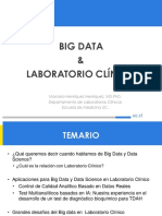 Big Data y Laboratorio Clinico