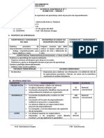 Sesión de Aprendizaje #1 Iii Bimestre - Unidad 1: Institucion Educativa Emblemática "Francisco Antonio de Zela"