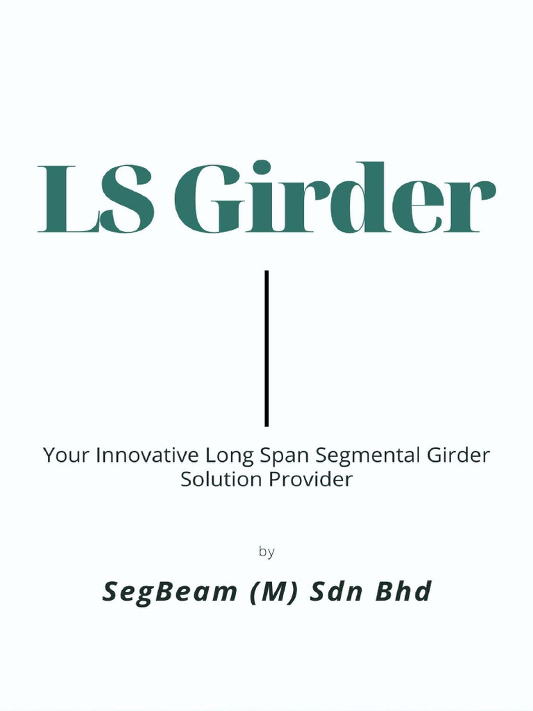 Brochure Ls Girder | PDF