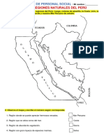 FICHA APLICACION P.S 16 Agosto LAS 4 REGIONES DEL PERU