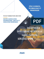 9 Août 2019 Fiche Formation Co Diplomation Uvs Ut Master Modélisation Mathématique Analyse Et Simulation Numériques