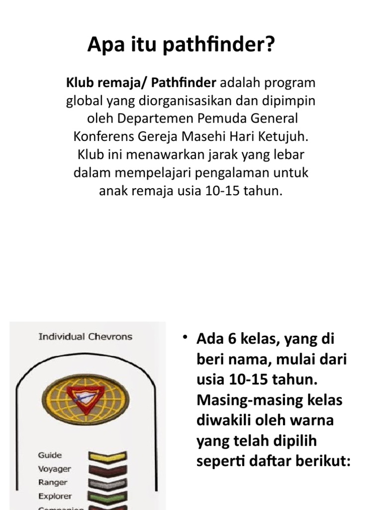 Kelas-Kelas dalam Program Pathfinder | PDF | Pengembangan Diri
