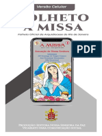 Folheto Litúrgico Da Santa Missa Do Domingo 20.08.2023