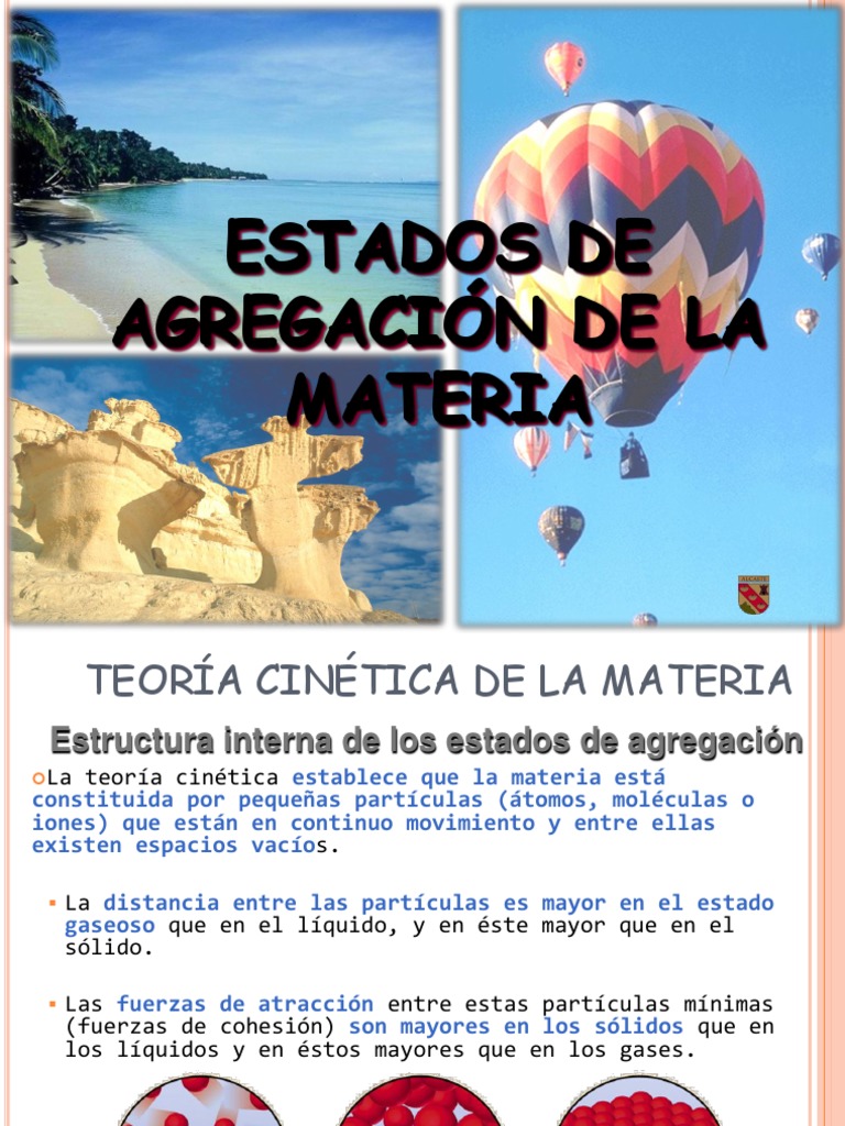 Estados de Agregacion de La Materia PDF