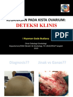 Deteksi Klinis Keganasan Pada Kista Ovarium